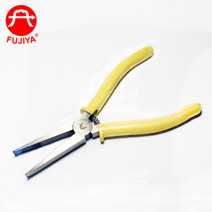 OEM อัตราผลผลิตที่ดีคีมจมูกเข็มแบน l S55C เหล็กโลหะผสมคาร์บอนสูง l พื้นผิวขัดเงา l ที่จับสบาย PVC l - Product Image 6