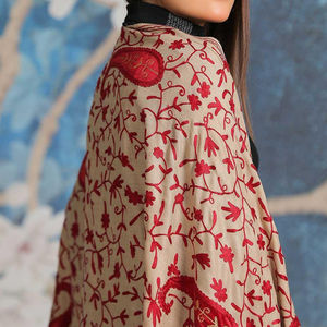 Chal de Lana Bordado de Diseño Único de Alta Calidad y Más Vendido a Precio Económico, Nuevo Estilo 2025 para Mujer, en Oferta - Product Image 6