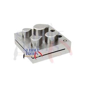 Juego de troqueles de Metal de acero de precisión elegante, cortador de disco en forma de lágrima, troqueles de perforación, herramientas y moldes de joyería endurecidos - Product Image 2