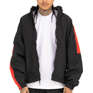 Veste coupe-vent imperméable avec taille de couleur personnalisée Nouveau design Respirant Nouveau style Doublure en tissu pour homme - Product Image 1