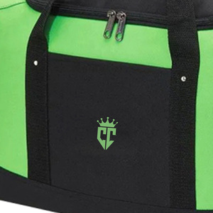 Bolsa de gimnasio de lona impermeable de gran capacidad multifunción de alta calidad nueva llegada bolsa de viaje deportiva en Color sólido - Product Image 5