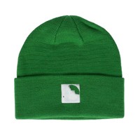 Gorro de punto de lana de gran tamaño a la moda para hombre de alta calidad, logotipo bordado personalizado, estilo deportivo a la moda para uso en la playa