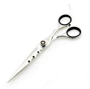 Tijeras de Peluquería de Acero Inoxidable para Uso en Salón con Colores y Estilos Personalizados, Tijeras Profesionales para Cortar el Cabello - Product Image 1