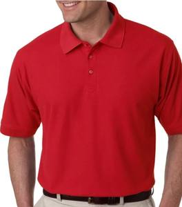 100% algodón para hombre Whisper Fit Piqué tejido de punto patrón sólido 280 gramos peso liso teñido estilo casual diseño en blanco para Polo - Product Image 1