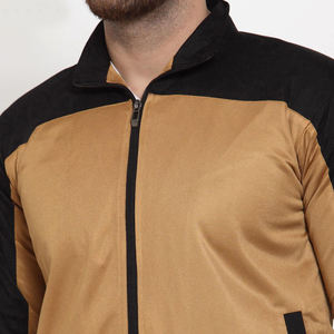 Full Zip Active Athletic Fitness Outfits Jogging Contraste Couleur Survêtements pour Hommes 2 Pièces Vente Chaude Costume - Product Image 5