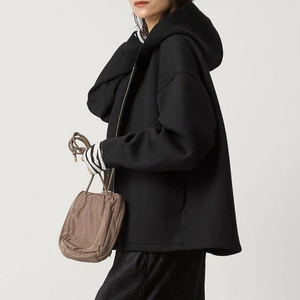 Prix d'usine – Nouveauté tendance : sweat à capuche zippé 2026 pour femme, personnalisé, de haute qualité, décontracté, respirant, coupe oversize, à prix abordable - Product Image 4