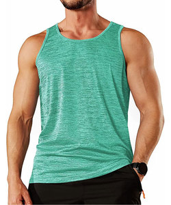 Débardeurs en tricot à séchage rapide respirants et écologiques pour hommes, chemise sans manches pour l'entraînement musculaire, gymnastique et performance athlétique - Product Image 1