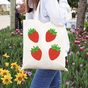 Bolsa de Mano de Lona de Algodón Ecológica de Primera Calidad, Servicio OEM, Bolsa de Tela de Lona de Algodón para Damas - Product Image 3