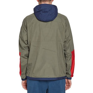 Veste coupe-vent à capuche zippée pour homme, pour l'entraînement sportif, décontractée, respirante, avec motif de lettres, pour l'extérieur - Product Image 5