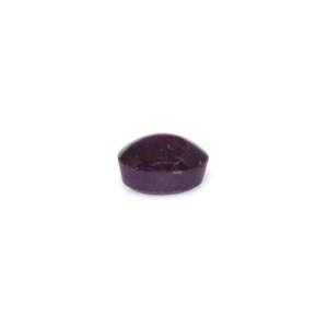Rubí Estrella - 5.65 Quilates, Gema Natural Creada en Laboratorio, Tonos Naranja, Rojo, Amarillo, Azul, Rosa, 8mm de Altura, 1mm de Diámetro del Orificio, Sintético - Product Image 3