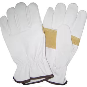 Guantes de conductor de piel de oveja personalizados Guantes de trabajo de seguridad de construcción industrial Uso diario Chimenea Protección contra el calor Pesado - Product Image 4