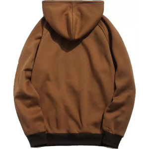 Veste à capuche zippée rétro personnalisée en coton molletonné respirant de haute qualité pour homme, brodée, hiver, 470g, toutes tailles - Product Image 2