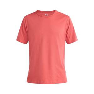 เสื้อยืดแขนสั้นสีเบจ300กรัมเสื้อยืดคอกลมทรงหลวมและธรรมดาสำหรับผู้ชายผู้หญิง - Product Image 4