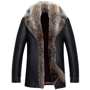 Chaqueta Bomber de piel de oveja genuina para hombre B3 marca personalizada invierno alta calidad cuero Real Haus Industries - Product Image 1