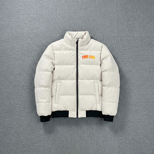 2026 Wholesale Custom Bubble Puffer Jacket Men's Premium Quality Waterproof Windproof Breathable Hooded Winter High Street - Product Image 4