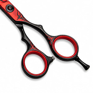 Ciseaux de coiffure en acier inoxydable, ciseaux de barbier professionnels, ciseaux de coupe de cheveux tranchants, ciseaux de barbier professionnels - Product Image 5