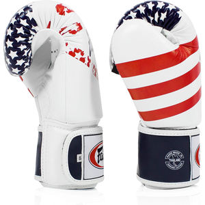 Guantes de Boxeo de Cuero Vacuno Fairtex de Alta Calidad con Logotipo Personalizado, Guantes Profesionales de MMA para Sparring con Características de Golpeo - Product Image 4