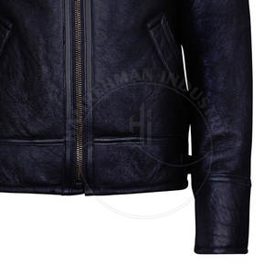 Chaqueta de piel de oveja para hombre, bajo MOQ, gran oferta, chaqueta de piel de oveja hecha a medida para hombre, hecha en Pakistán - Product Image 6