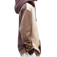 SOBER SPORTS Yeni Tasarım Erkek Oversize Kapüşonlu Sweatshirtler Büyük Beden Kış Modası Üç Renkli Düz Boyalı Pamuk/Polyester