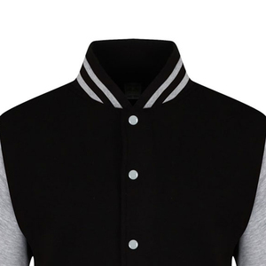Blouson universitaire pour homme de haute qualité, avec manches en laine, personnalisable, style baseball, col montant, style urbain, hiver, chauffant, par fabricant OEM - Product Image 4