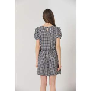 Vestido Casual Negro con Cuello Redondo Topshow, Producto al por Mayor - Product Image 3