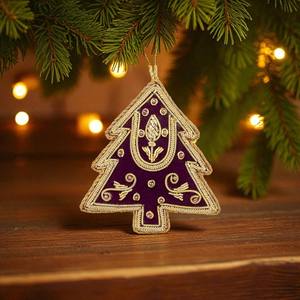 เครื่องประดับคริสต์มาสปักรูปสัตว์ตกแต่งผ้าน่ารักสำหรับแขวนต้นไม้บ้านและปาร์ตี้วันหยุด - Product Image 2