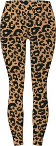 Women's High-Waisted Tummy Control Gym Leggings Comfortable Breathable Fitness Sports <b>Pants</b> XXL/XL Sizes Solid Style - Product Image 3