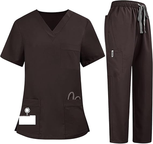 Uniformes Médicos de Alto Rendimiento al por Mayor, Estilo Más Vendido, Pantalones Rectos, Uniformes Personalizados, Conjunto de Uniforme Médico para Mujer - Product Image 4