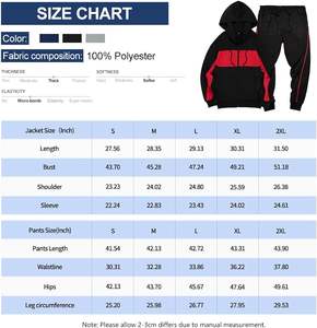 Chándal de gimnasio de dos piezas para hombre de alta calidad, logotipo personalizado, ropa de Jogger con cremallera completa para entrenamiento de invierno, conjunto de entrenamiento Popular para correr - Product Image 5