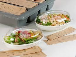 Tazones de bagazo de caña de azúcar desechables ecológicos de 32 OZ, tapas de fiambrera de ensalada de Burrito biodegradables para restaurantes de comida de boda - Product Image 2