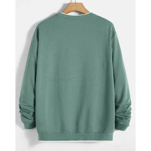 Top Design Durable Material Made Sweat-shirt pour hommes Basics Cotton Blended Sweatshirts pour hommes - Product Image 2