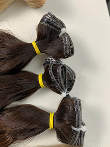 Cheveux vierges vietnamiens Genius Weft pour extensions de cheveux, qualité supérieure, toutes longueurs, ondulés - Product Image 3