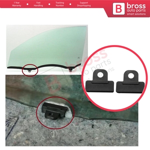 BWR5023 Door <b>Window</b> <b>Glass</b> Holder Connector Sash Clips For Corolla Prius Cruiser Hilux Matrix Vibe RX - Product Image 4