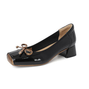 Block <b>Heel</b> Platform High <b>Heels</b> Women's Pointed Toe Pumps Genuine Leather Comfort Insole for Travel High <b>Heels</b> <b>Shoes</b> For Women - Product Image 5