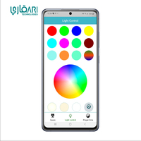 Lampu Bulan Al-Quran dengan Kontrol Sentuh & Aplikasi, Radio FM, 35 Penceramah, Lampu Malam LED - Kompatibel Android/iOS, Warna Dapat Disesuaikan