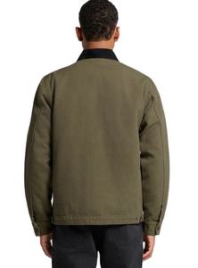 Veste de travail en toile de canard lourde personnalisée pour hommes, style vintage, denim, charpentier, camionneur, bombardier pour la saison de printemps - Product Image 2