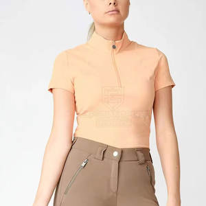 Nueva Llegada, Camisas de Equitación para Mujer Más Vendidas, Colores/Logotipos Personalizables, Transpirables, Ligeras y Ecológicas - Product Image 3