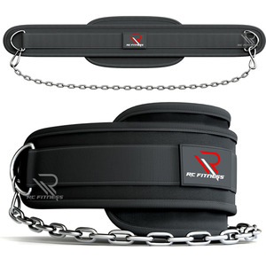 Vêtements de fitness RC, ceinture de musculation en néoprène personnalisée, chaîne en acier inoxydable, matériaux en caoutchouc/EVA/ABS, impression par sublimation personnalisée - Product Image 2