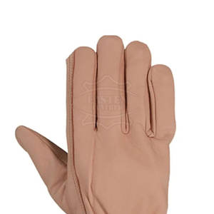 Guantes de Cuero Resistentes para Conducir y Hacer Deporte, Ecológicos, para Uso en las Cuatro Estaciones, Servicio OEM, Hechos en Pakistán - Product Image 4