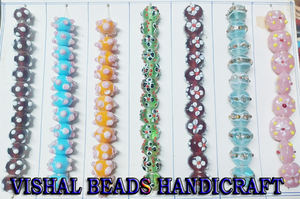 Meilleur mélange de perles rondes en vrac Crystal Lampwork & Glass pour la fabrication de bracelets de bijoux fantaisie - Product Image 2