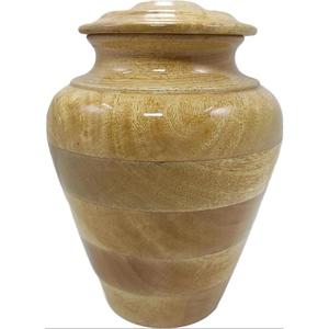 โกศใส่ศพทำจากไม้สำหรับผู้ใหญ่ขี้เถ้าศพทำจากไม้แกะสลักสำหรับผู้ใหญ่ - Product Image 2