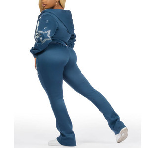 Conjunto Deportivo Informal para Mujer, Traje para Correr, Conjunto Atlético Cómodo y Transpirable para Entrenamiento, Correr y Uso Diario - Product Image 5