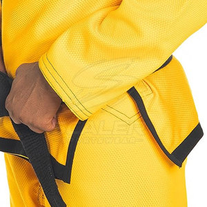 Uniforme Clásico de BJJ para Artes Marciales, Kimono de Jiu Jitsu, Traje de Entrenamiento Elástico para Adultos, Poliéster/Algodón de Alta Calidad, Logotipo Frontal - Product Image 6