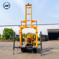 Vente directe usine Chine : Nouvelle machine de forage diesel 13,2 kW pour puits d'eau, profondeur 160 m, pour les marchés d'Afrique et d'Asie du Sud-Est