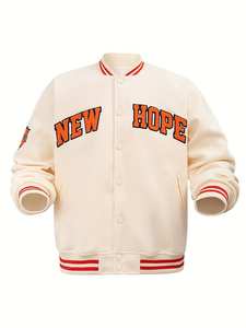 Veste de Baseball en Laine Vintage de Haute Qualité sur Mesure pour Hommes Lycée Bomber Style Chenille Broderie Letterman Grande Taille - Product Image 2