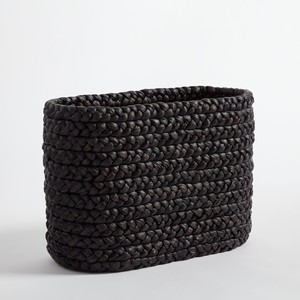 Contenedores de almacenamiento sostenibles tejidos a mano, cestas de jacinto de agua, cestas artesanales. - Product Image 3