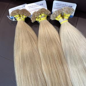Nouveau produit cheveux humains droits pointe plate cheveux Remy 100% couleur naturelle cuticule alignée Extensions de cheveux humains - Product Image 6