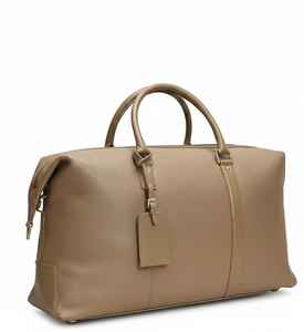 Premium Genuine Leather Lightweight Duffle <b>Bag</b> <b>Men</b> Luxury Weekender Travel <b>Overnight</b> Carry Luggage Gym Sports Large Tote - Product Image 2