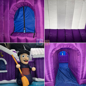 Carpa inflable para Halloween, decoración <span class=keywords><strong>de</strong></span> fiesta <span class=keywords><strong>de</strong></span> publicidad, casa inflable <span class=keywords><strong>de</strong></span> bruja, tienda <span class=keywords><strong>de</strong></span> casa para Halloween - Product Image 5