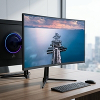 Moniteur LED incurvé pour ordinateur de 34 pouces, 1500 points par pouce, panneau IPS ultra-clair, design fin, fonctionnement stable, bureau, éducation, surveillance